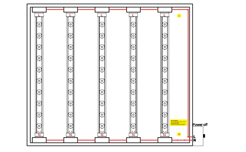 Sign tube installation step4