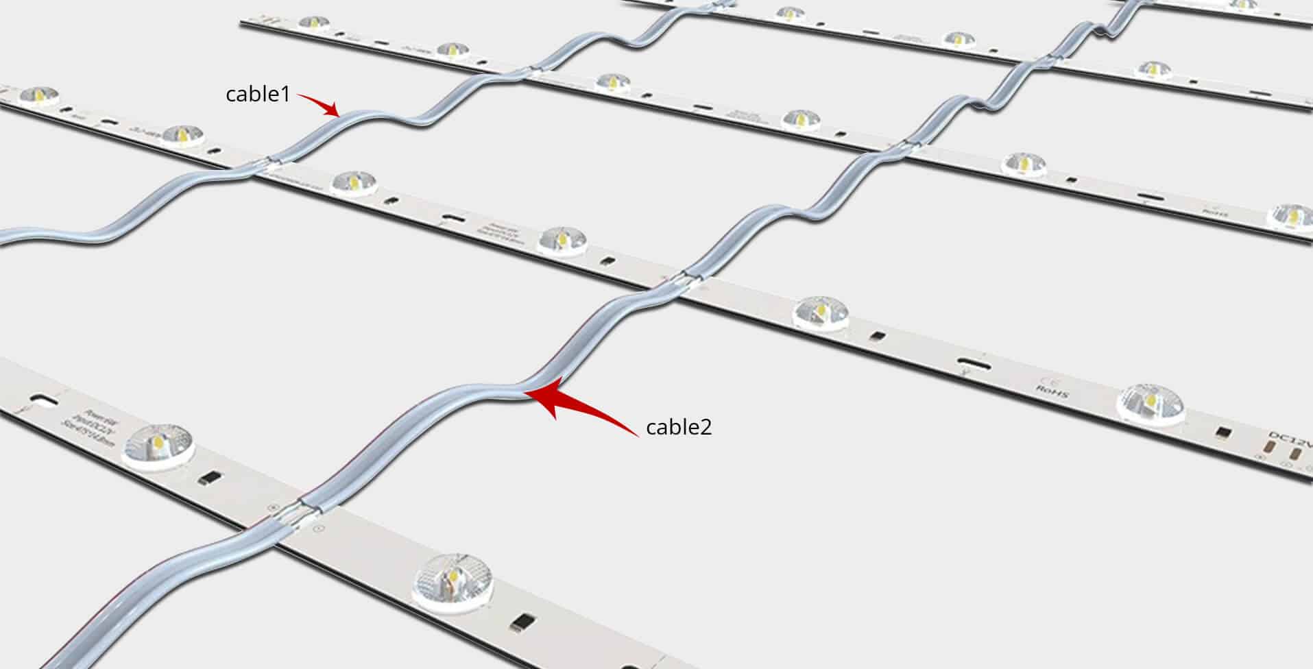 LED back-lit strip_RQW1210AN_dual flat cable