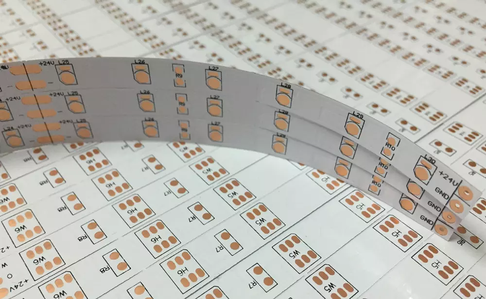 LED strip flexible circuit board