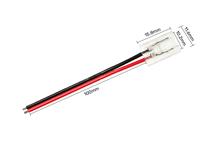 COB connector-CNT-COB-2P-10MM-C1_size