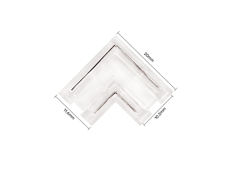 COB connector-CNT-COB-2P-10MM-L_size