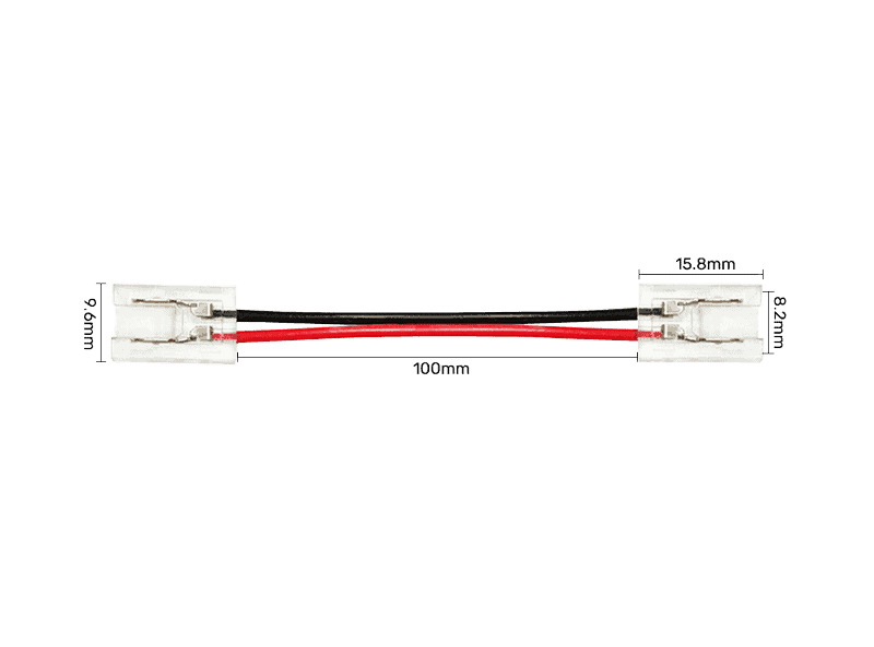 COB connector-CNT-COB-2P-8MM-C2_size