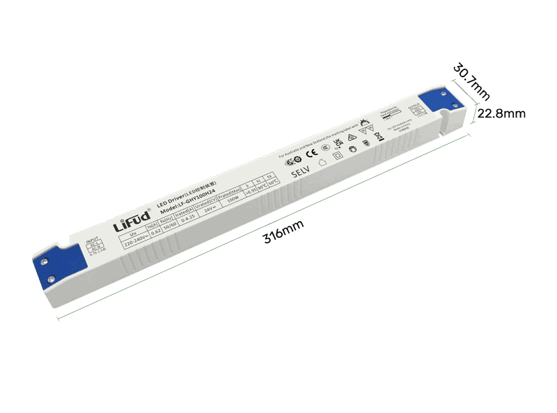 Long silm power_LF-GHY100H24-SIZE