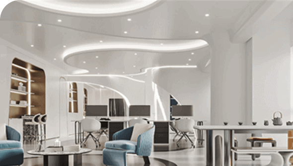 COB Strip Light Applications for ceiling