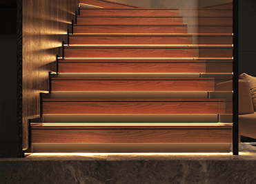 COB Strip Light_Applications for staircases