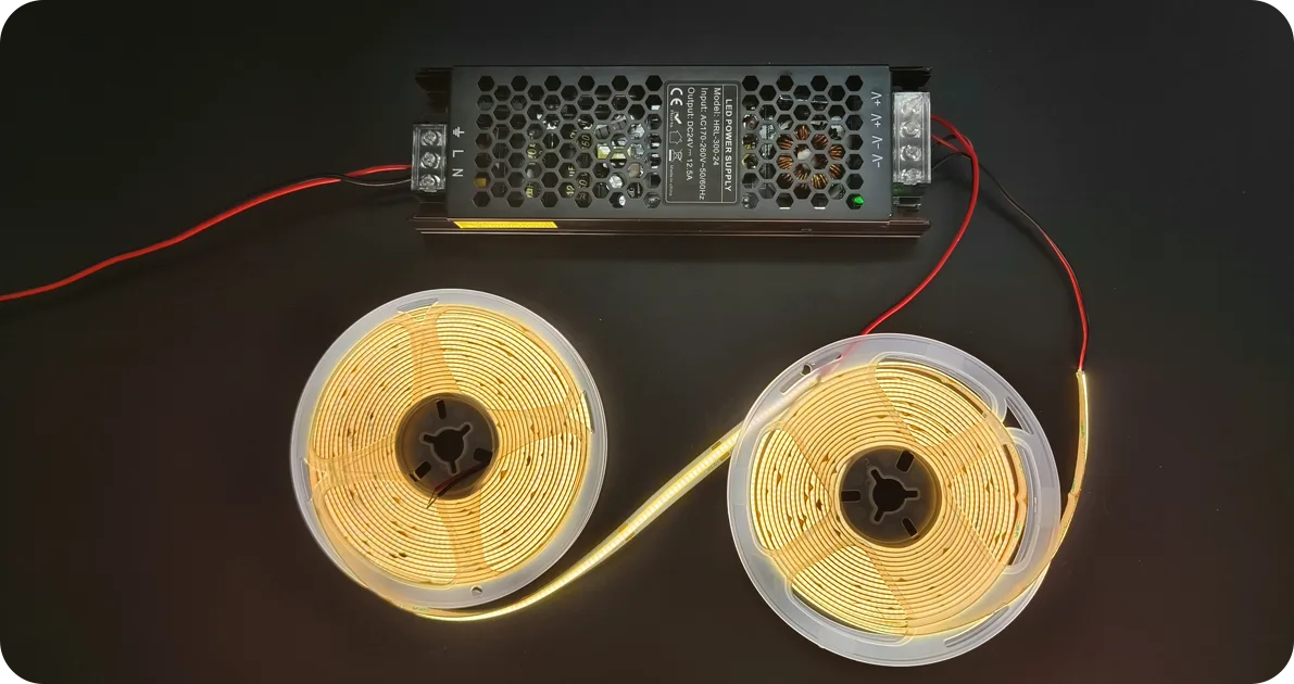 COB Strip Light_Wiring diagram_01