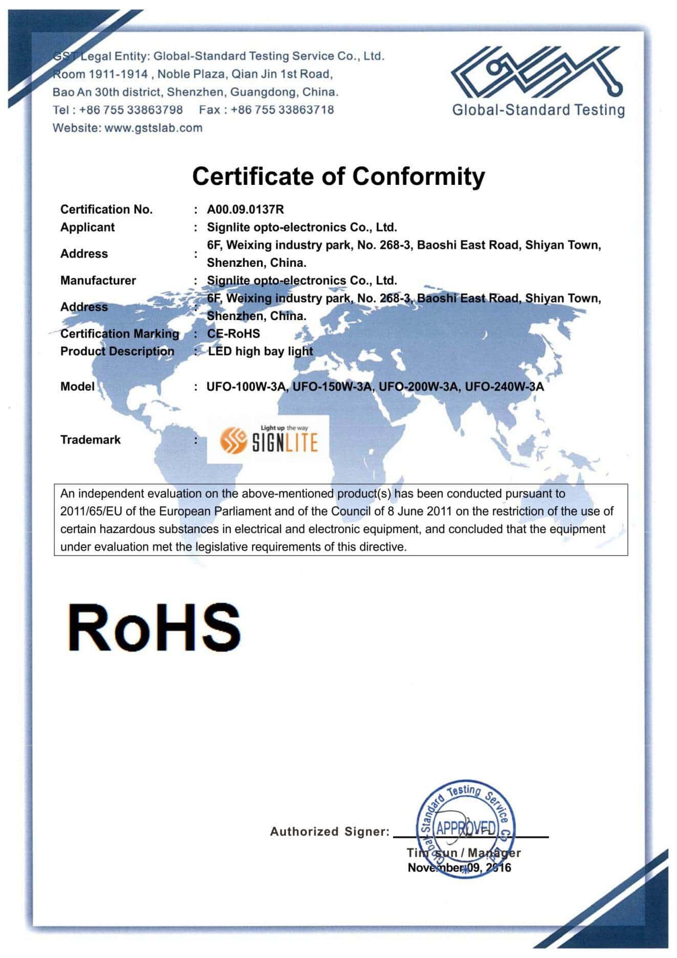 ROHS-High Bay