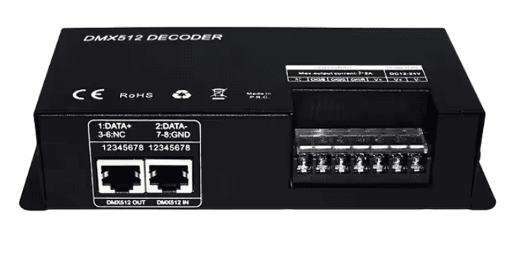 3 Channel DMX512 Decoder