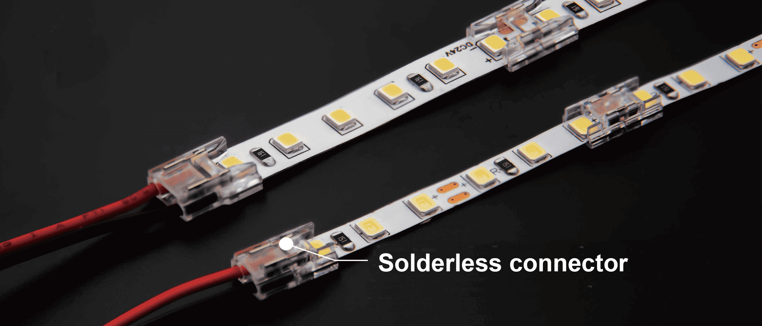 Solderless connector