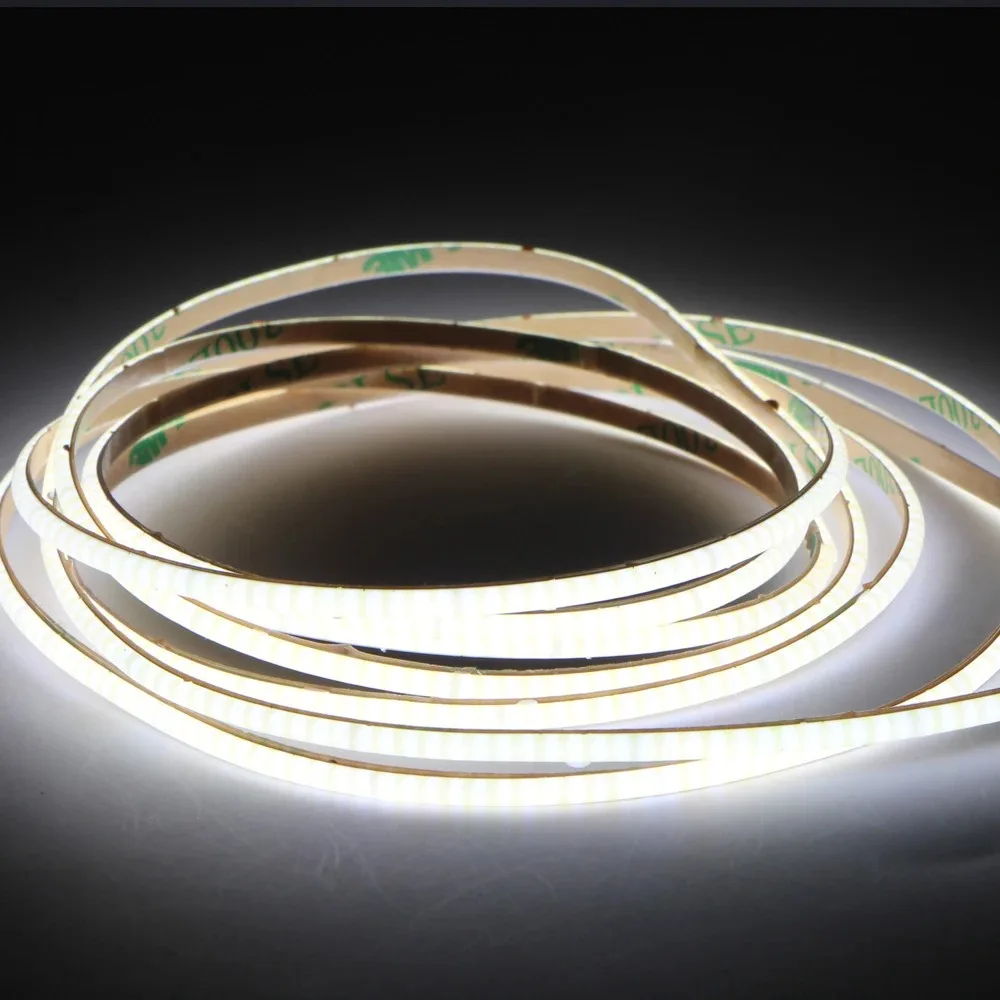 3mm width 384LEDs cob strip light