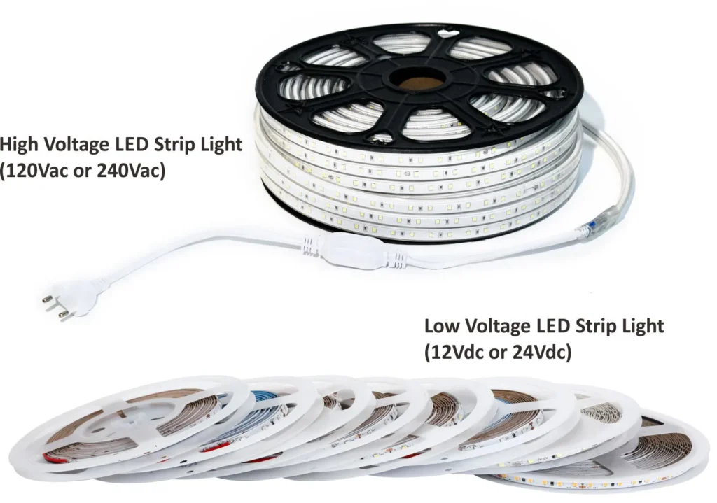 Low Voltage VS High Voltage LED Strip Light