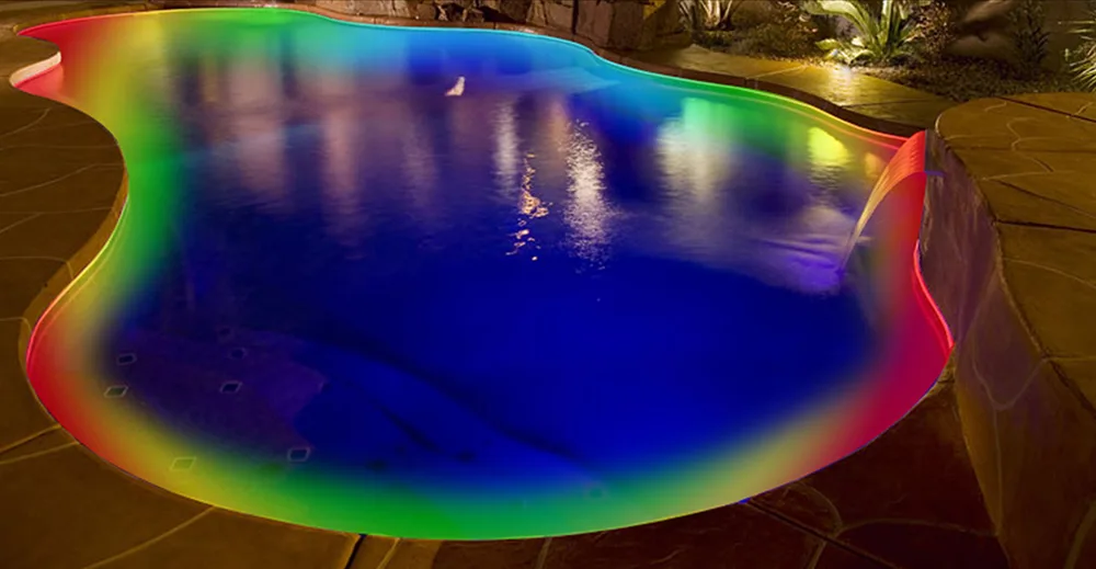 RGB LED neon pool lights