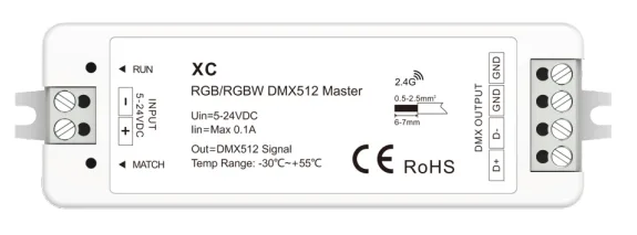 RGB RGBW DMX512 Master