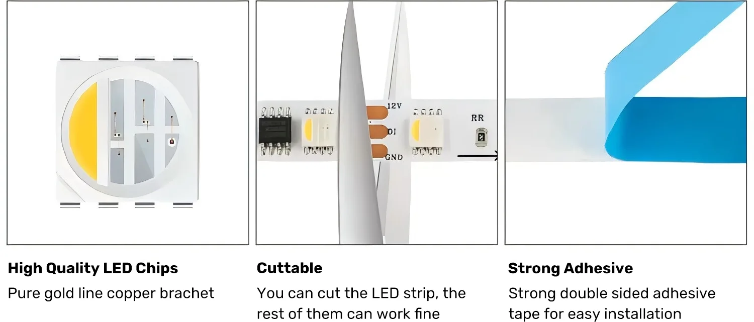 The Smart LED Strip Light Details