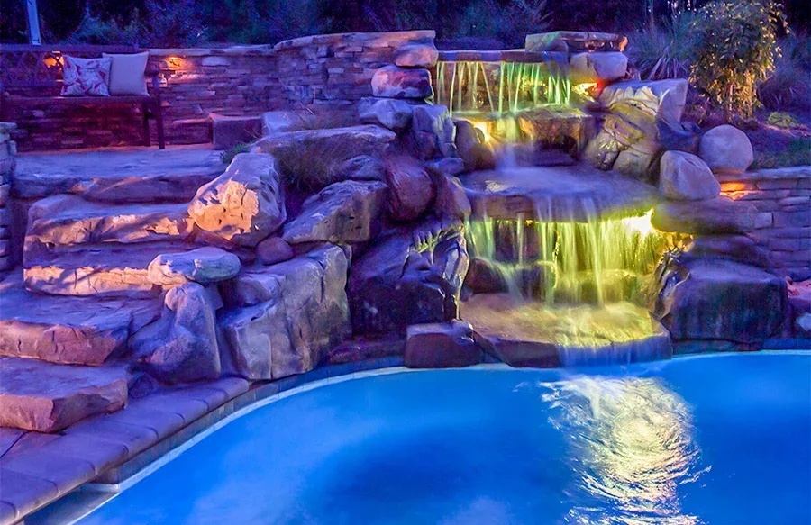 Creative Ideas for Pool Lighting Using LED Strips Plant and Landscape Lighting