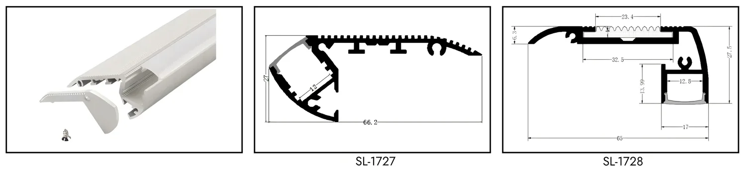 Staircase LED Aluminum Profile