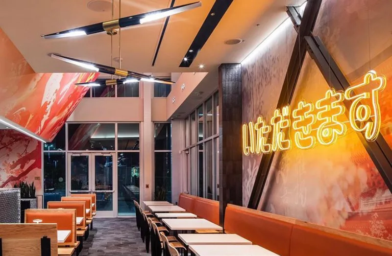 Application of Second Generation Neon Flex Restaurants and Cafes