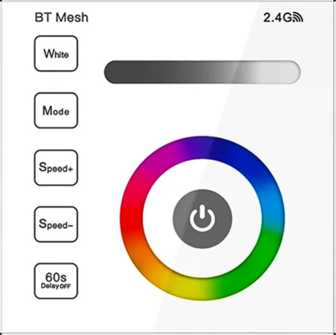 Bluetooth LED controller pannel 241101