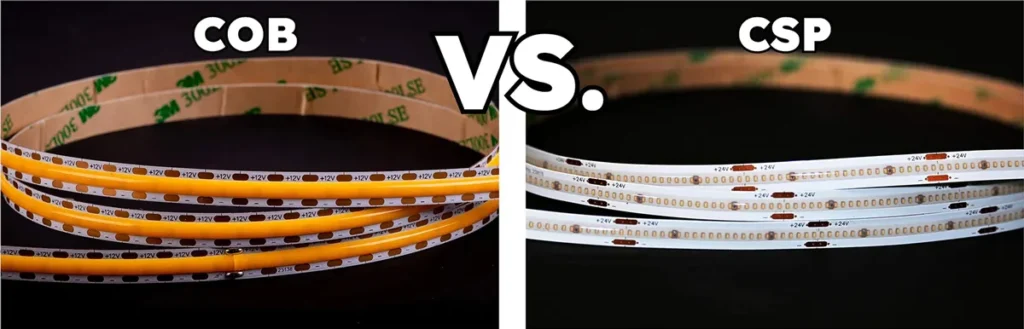 COB LED Strip vs. CSP LED Strip