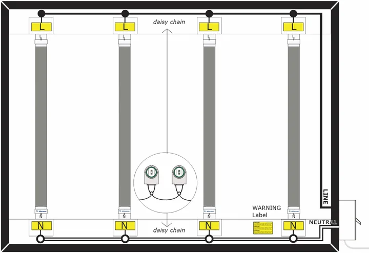 How to Convert Fluorescent Cabinet Signs to LED Tubes Step 4 1