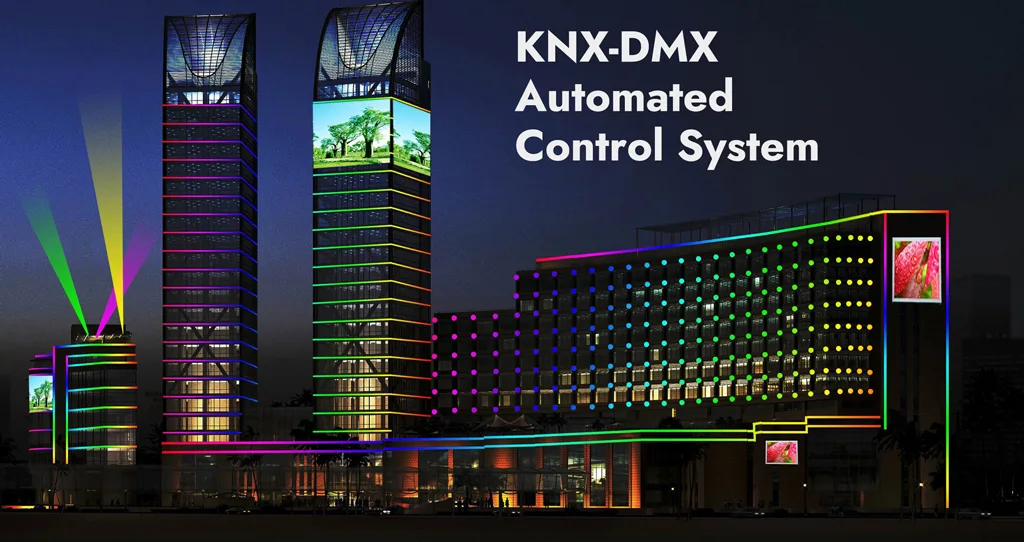 KNX-DMX-Automated-Control-System