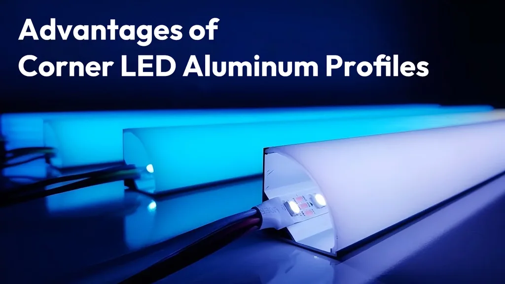 The Main Advantages of 45 Degree LED Aluminum Profiles