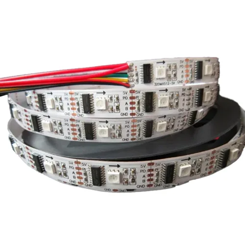 DMX512 DMX DC5V RGB Digital LED Strip Light