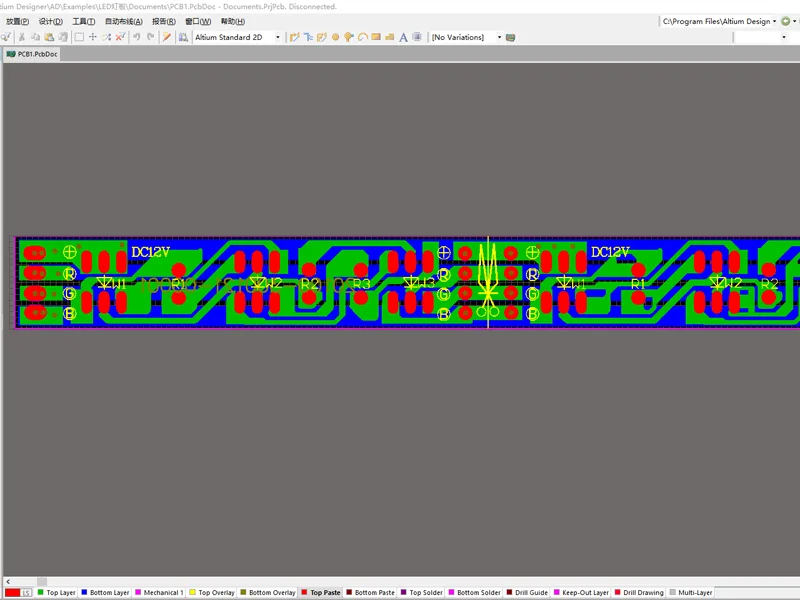 LED Strip PCB Design