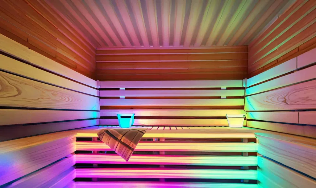 RGBW IP68 LED Strip Light for Sauna Rooms