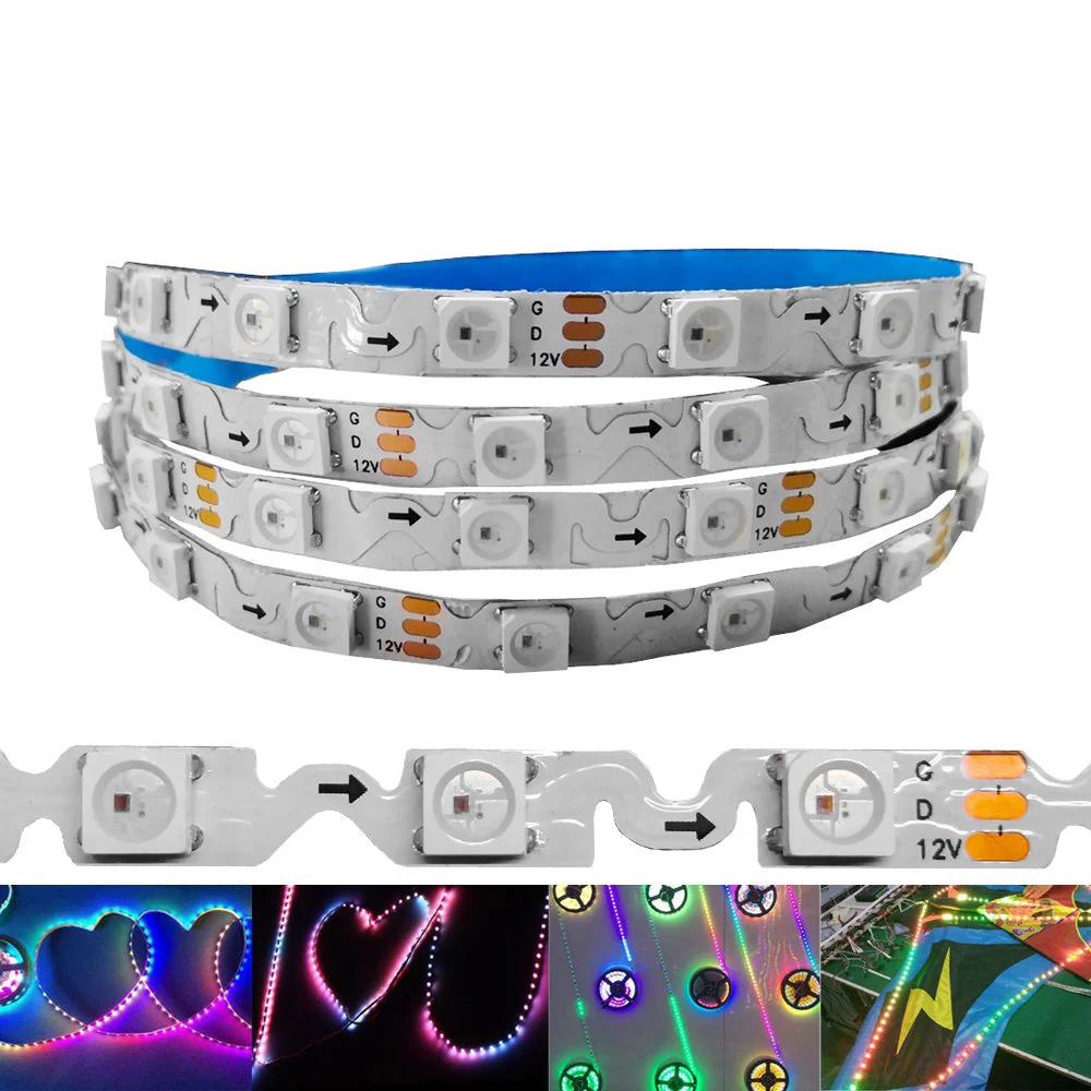 S Shape WS2811 LED Strip Light