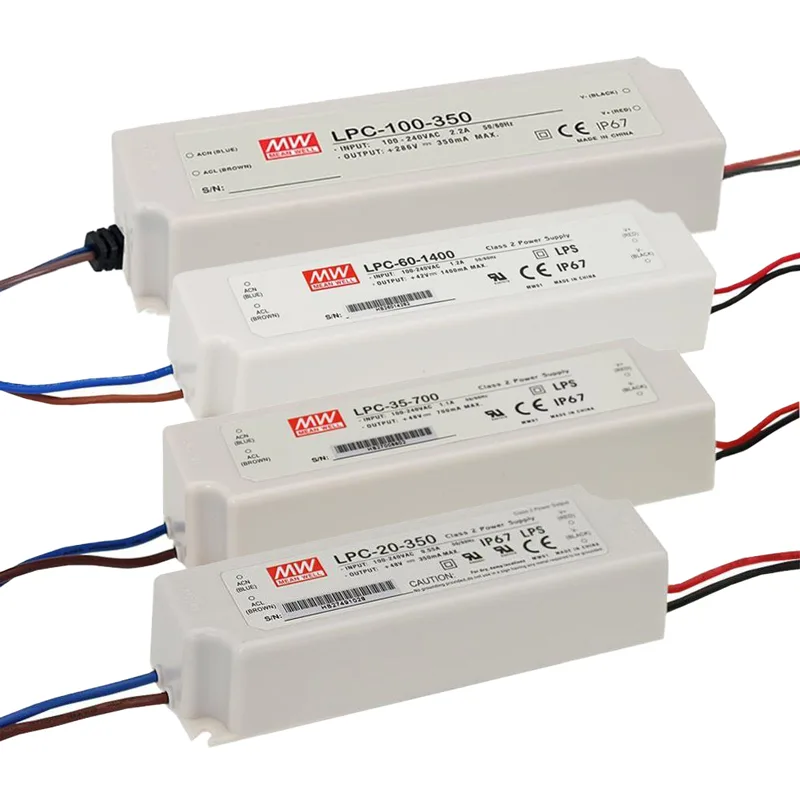 Mean Well LPC Series Constant Current LED Driver