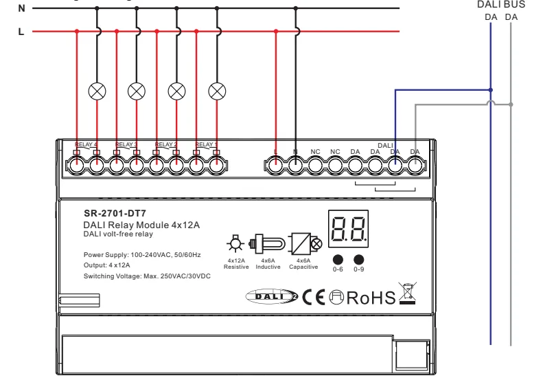 SR 2701 DT7 Wiring Diagram