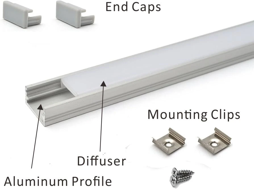 LED aluminum prifle system